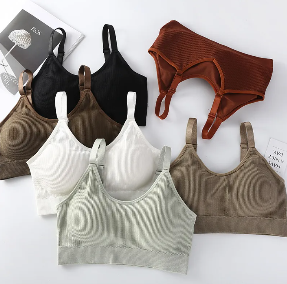 Seamless Bear Wrap Sports Bra