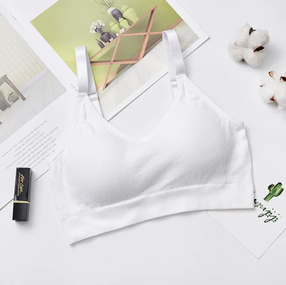 Seamless Bear Wrap Sports Bra
