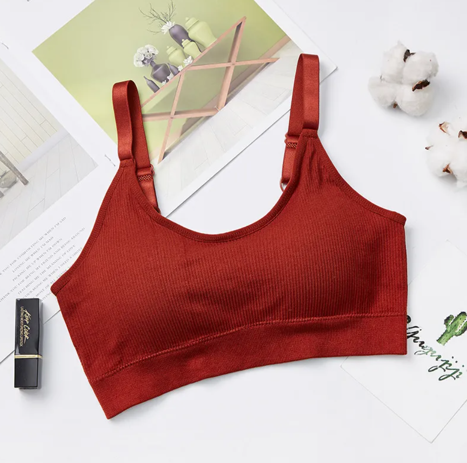Seamless Bear Wrap Sports Bra