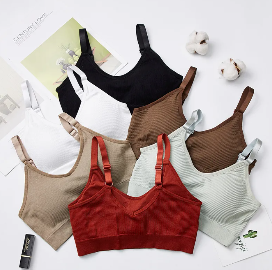 Seamless Bear Wrap Sports Bra