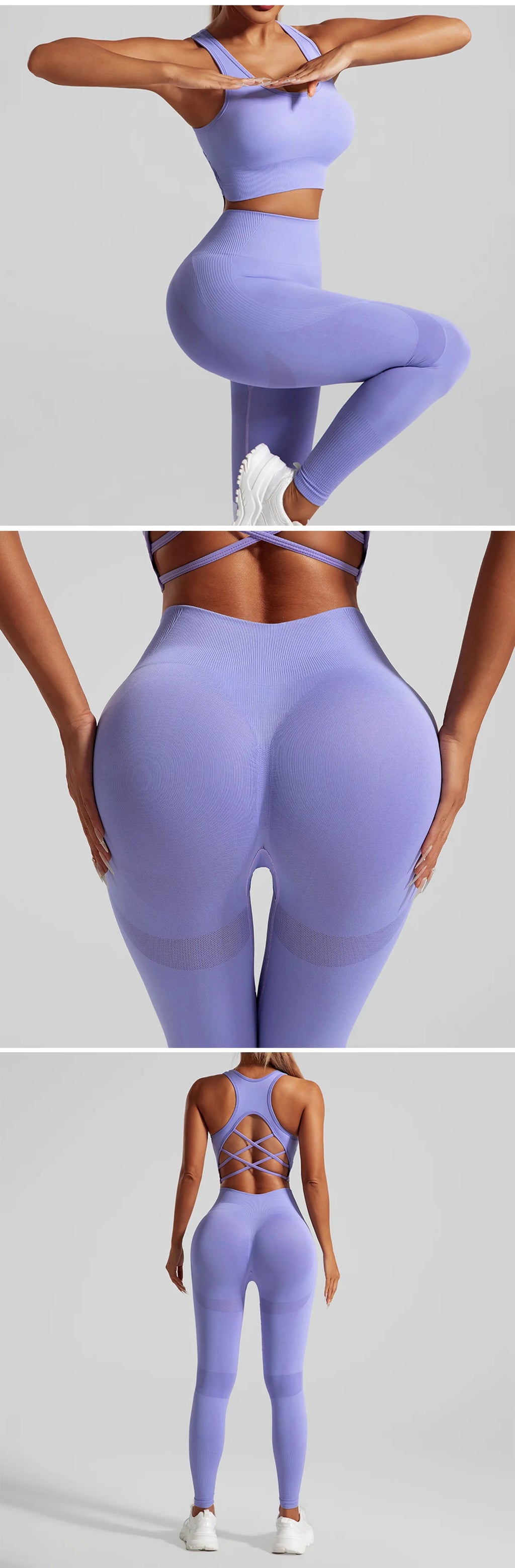 Allure Seamless Crop Set