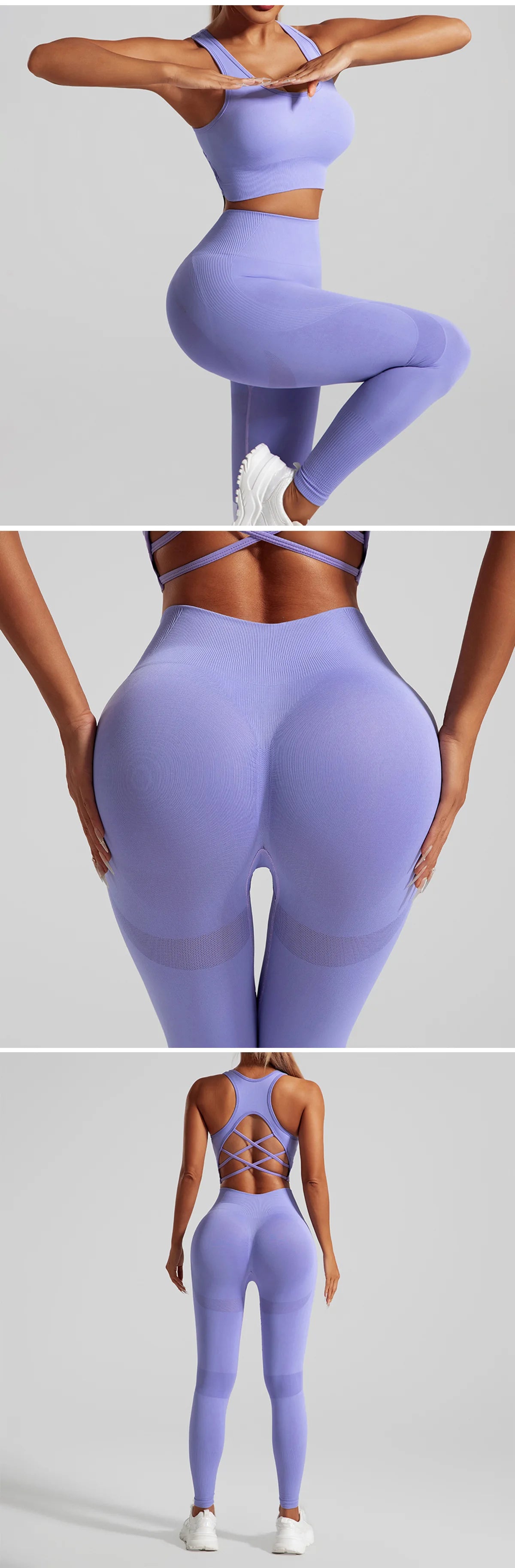 Allure Seamless Crop Set