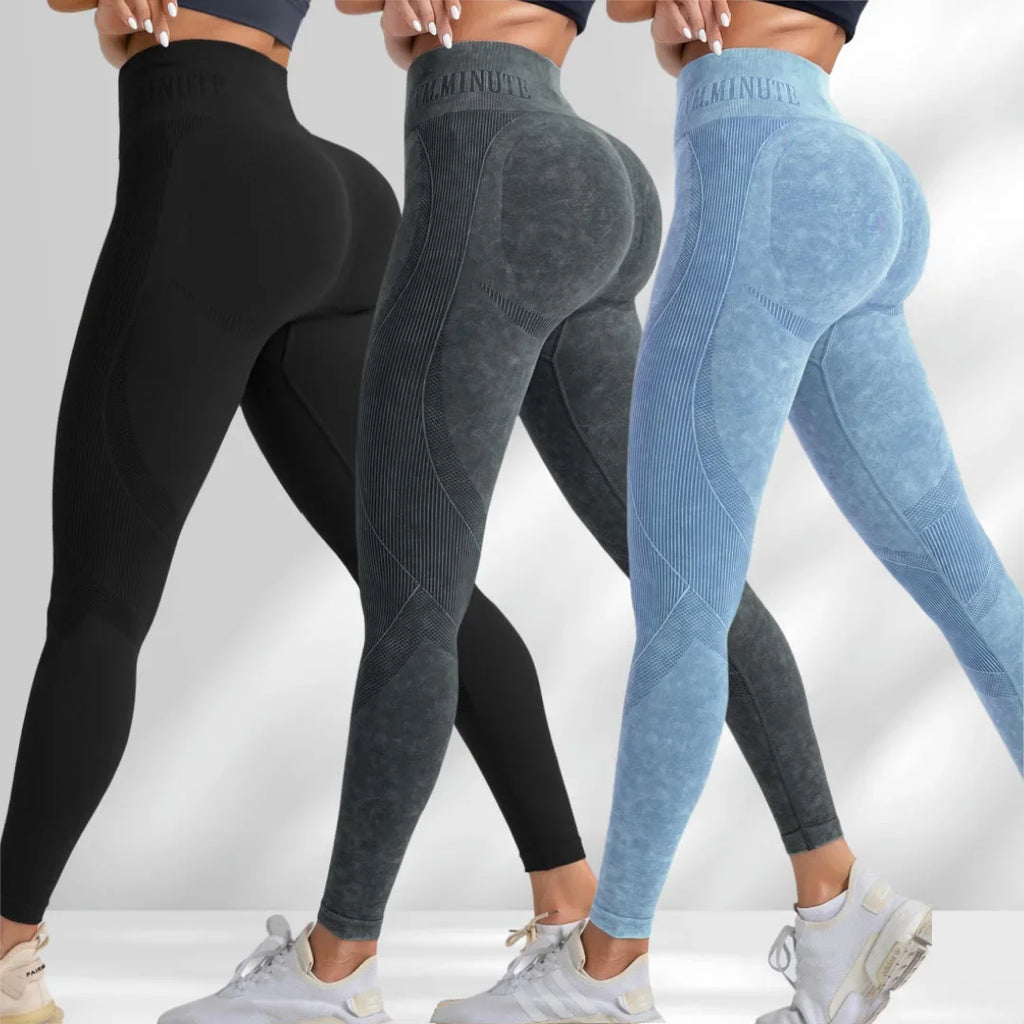 Sculpt Seamless Scrunch Leggings — Lifted Glutes, No Camel Toe