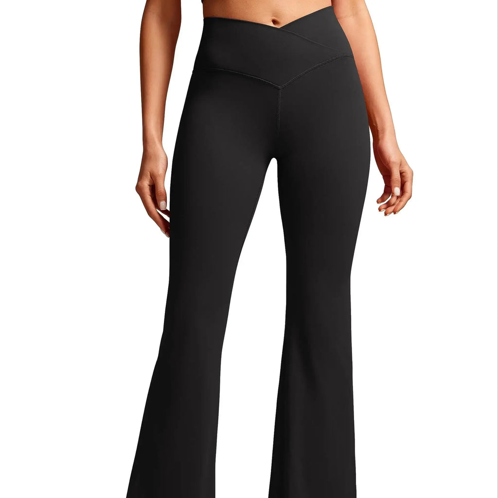 Sculpt Crossover Flare Leggings