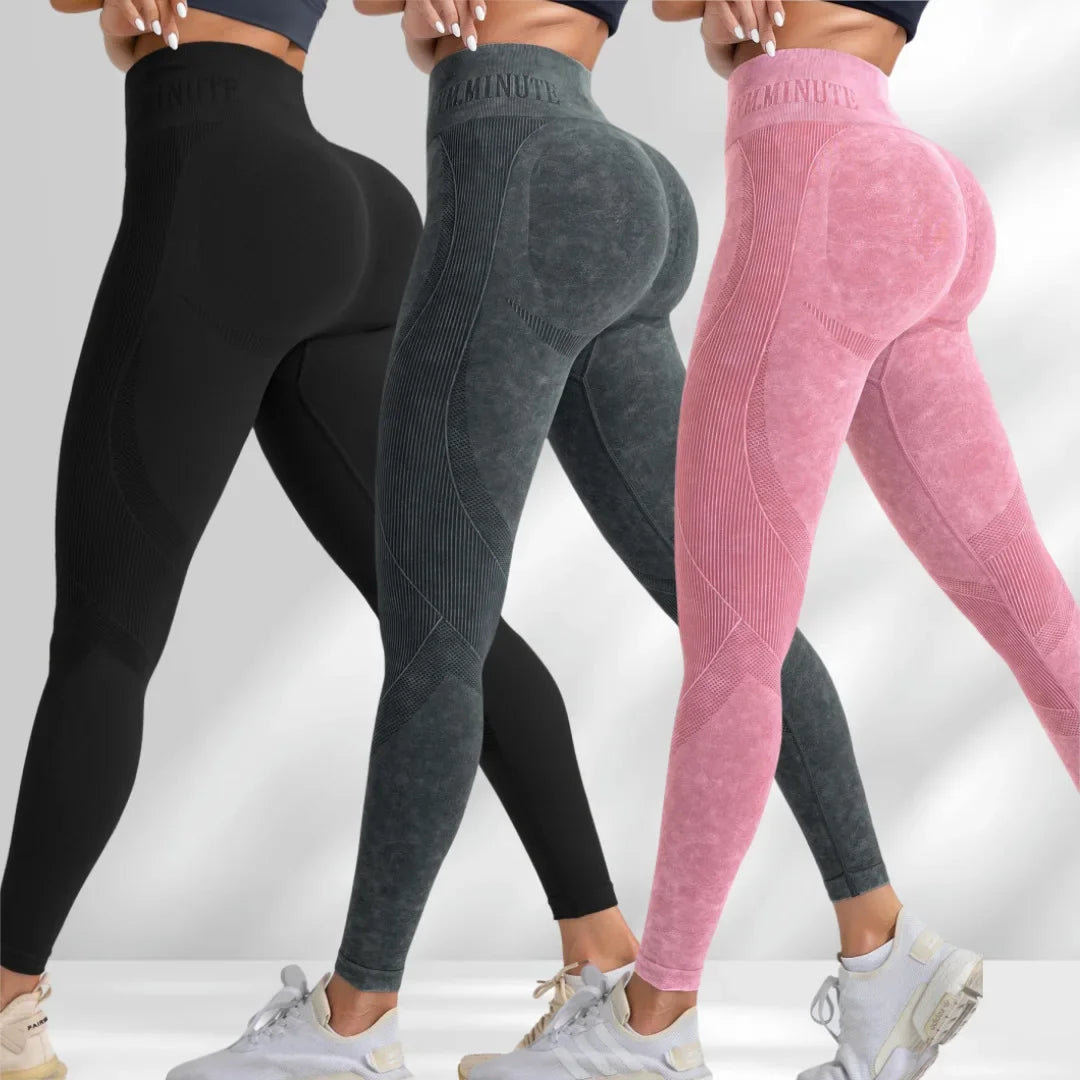 Sculpt Seamless Scrunch Leggings — Lifted Glutes, No Camel Toe