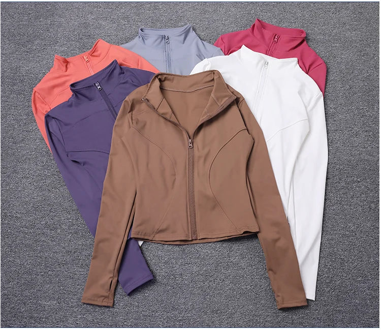Sculpt Zip-Up Training Jacket