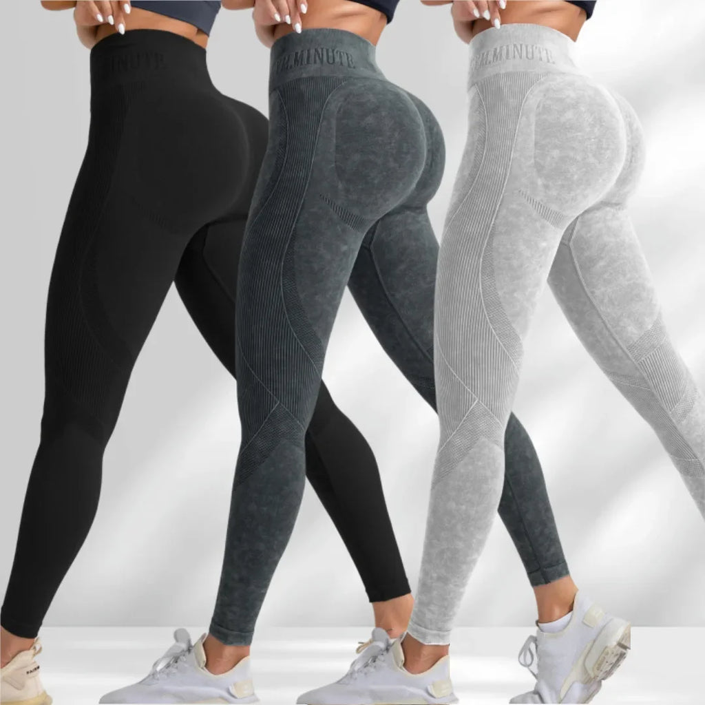 Sculpt Seamless Scrunch Leggings — Lifted Glutes, No Camel Toe