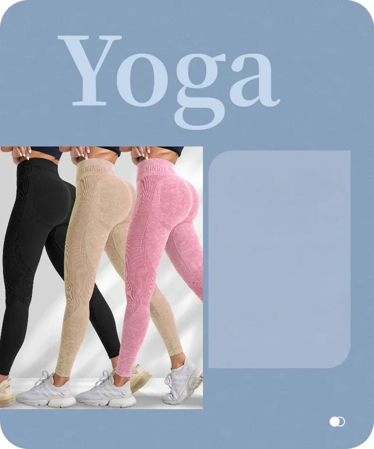 Sculpt Seamless Scrunch Leggings — Lifted Glutes, No Camel Toe