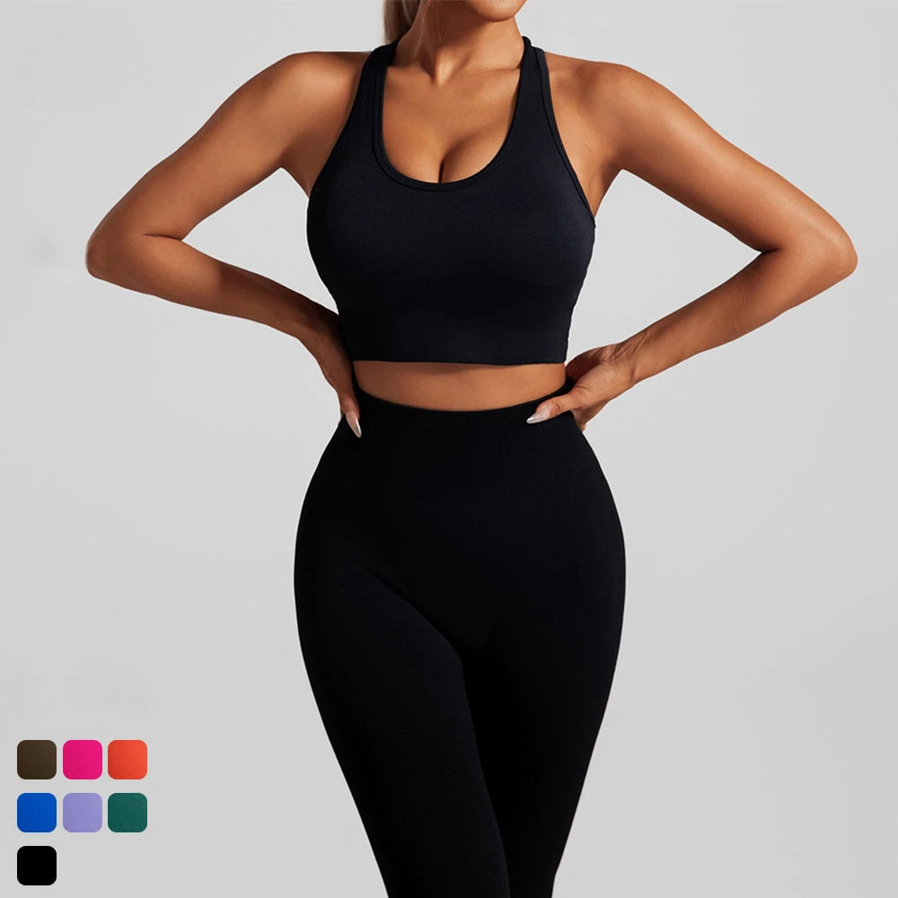 Allure Seamless Crop Set