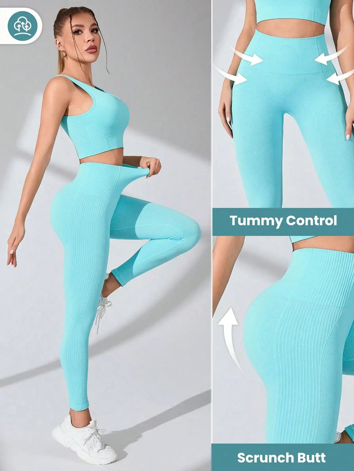 Sculpt Cross-Strap 2-Piece Active Set