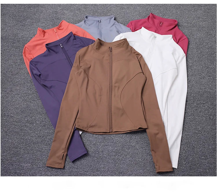 Sculpt Zip-Up Training Jacket