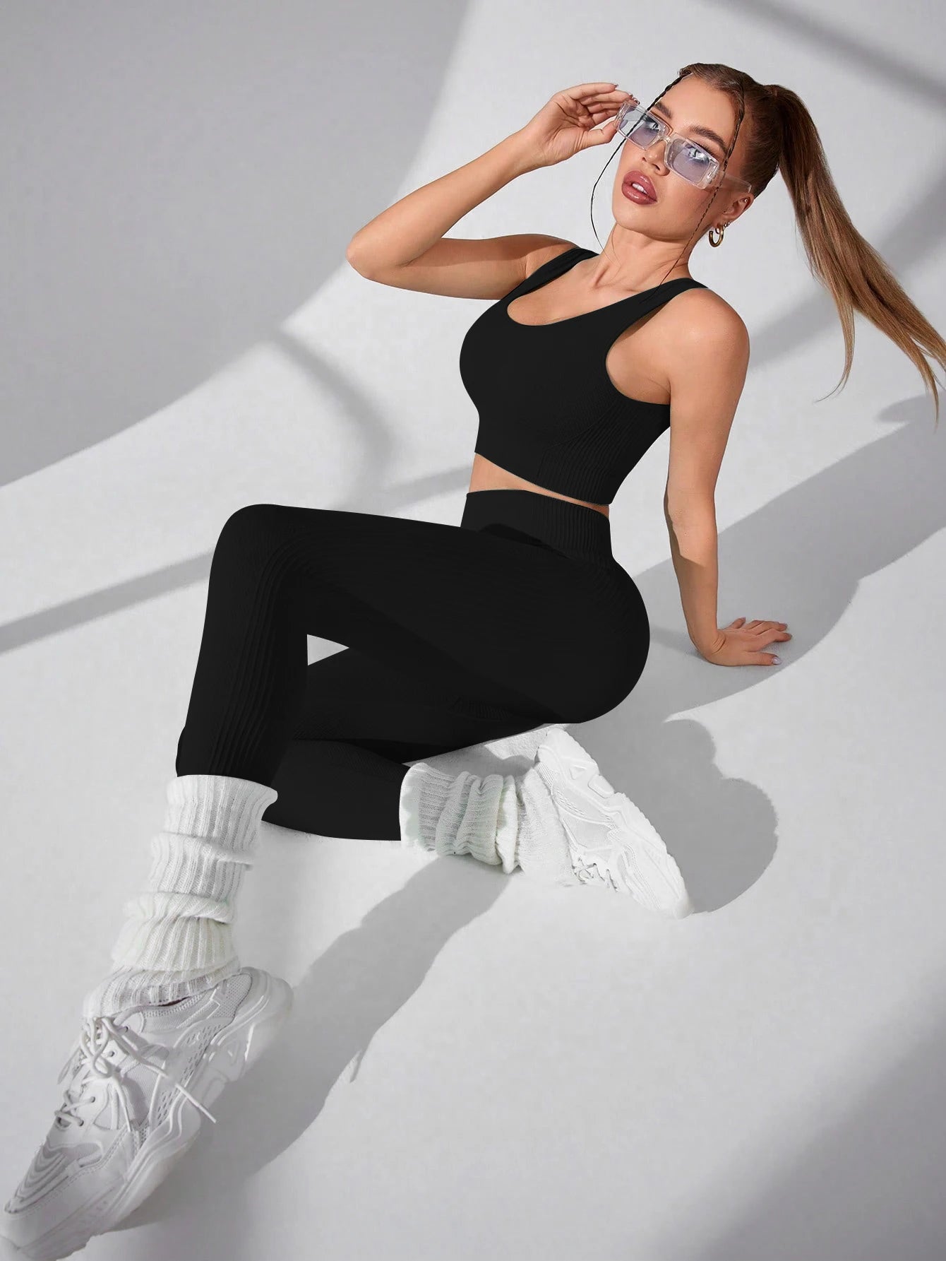 Sculpt Cross-Strap 2-Piece Active Set