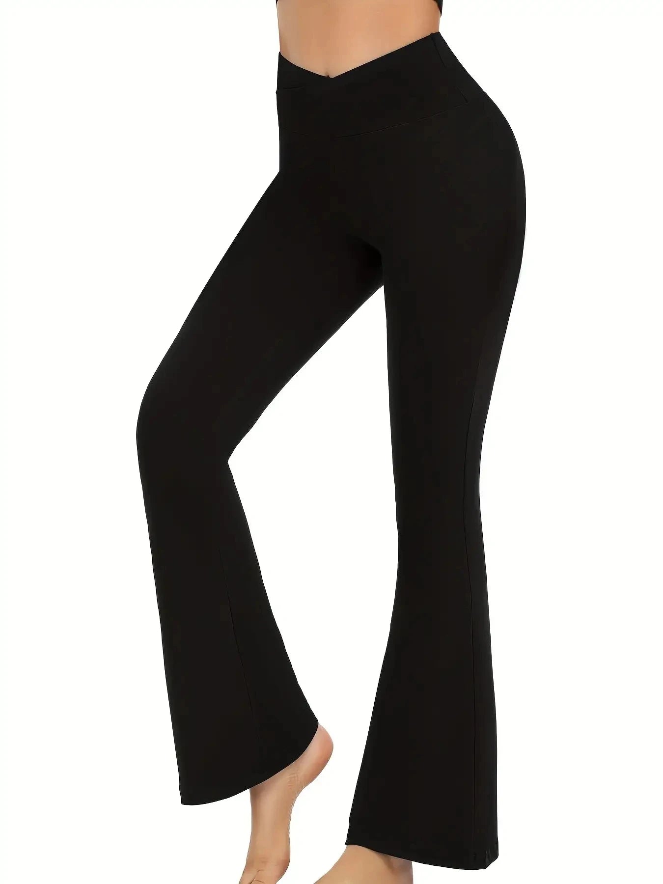 Sculpt Crossover Flare Leggings