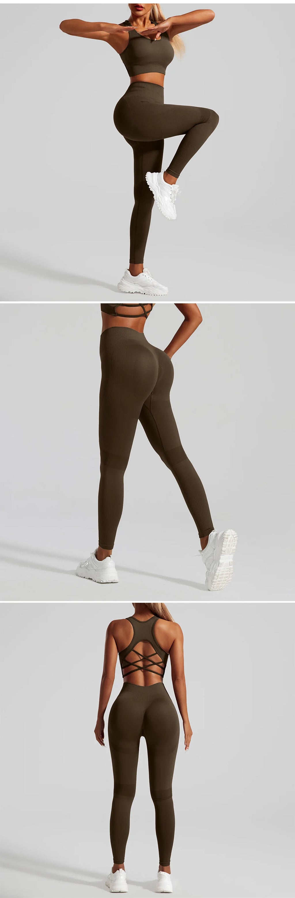 Allure Seamless Crop Set