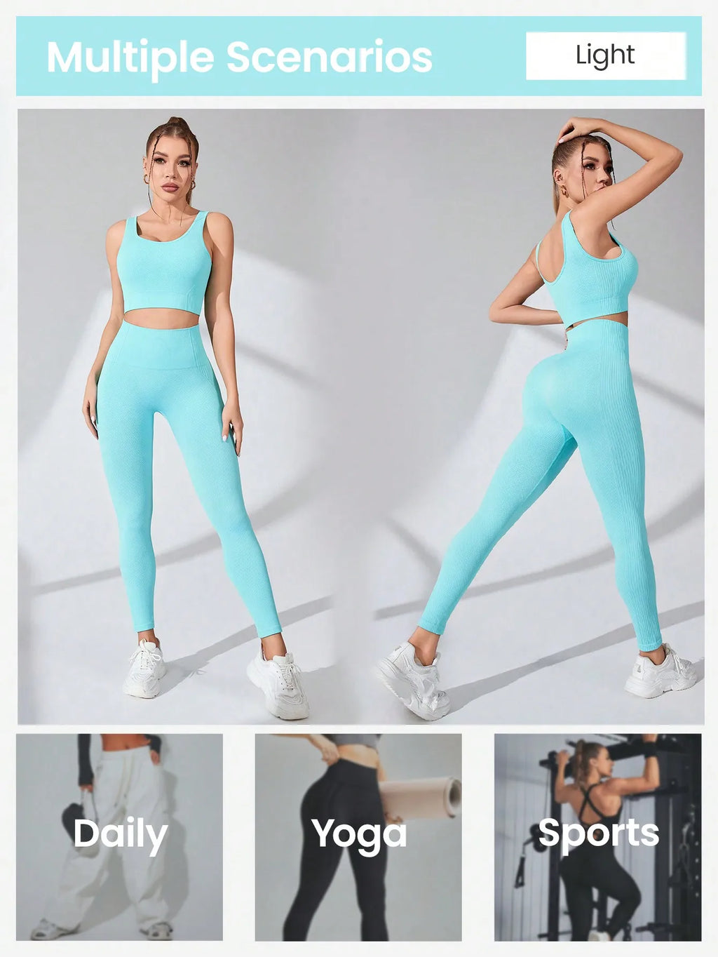 Sculpt Cross-Strap 2-Piece Active Set
