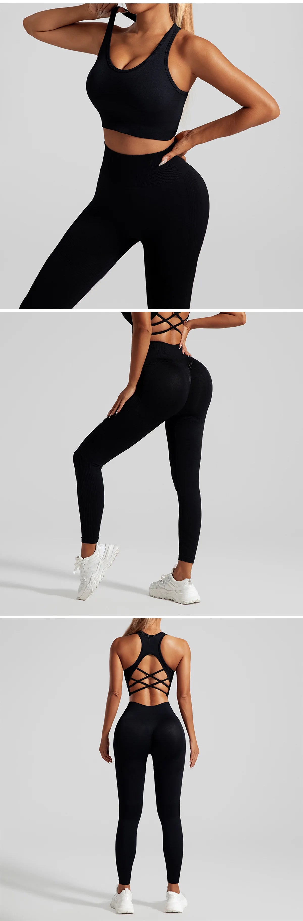 Allure Seamless Crop Set