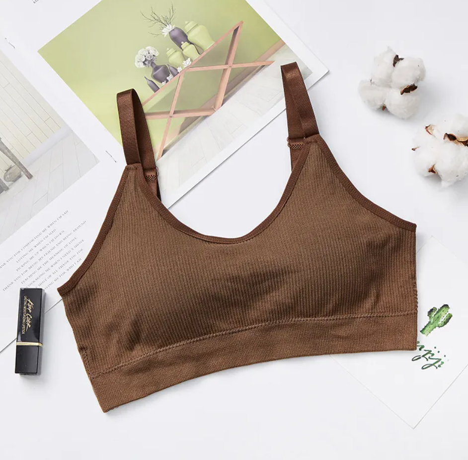 Seamless Bear Wrap Sports Bra